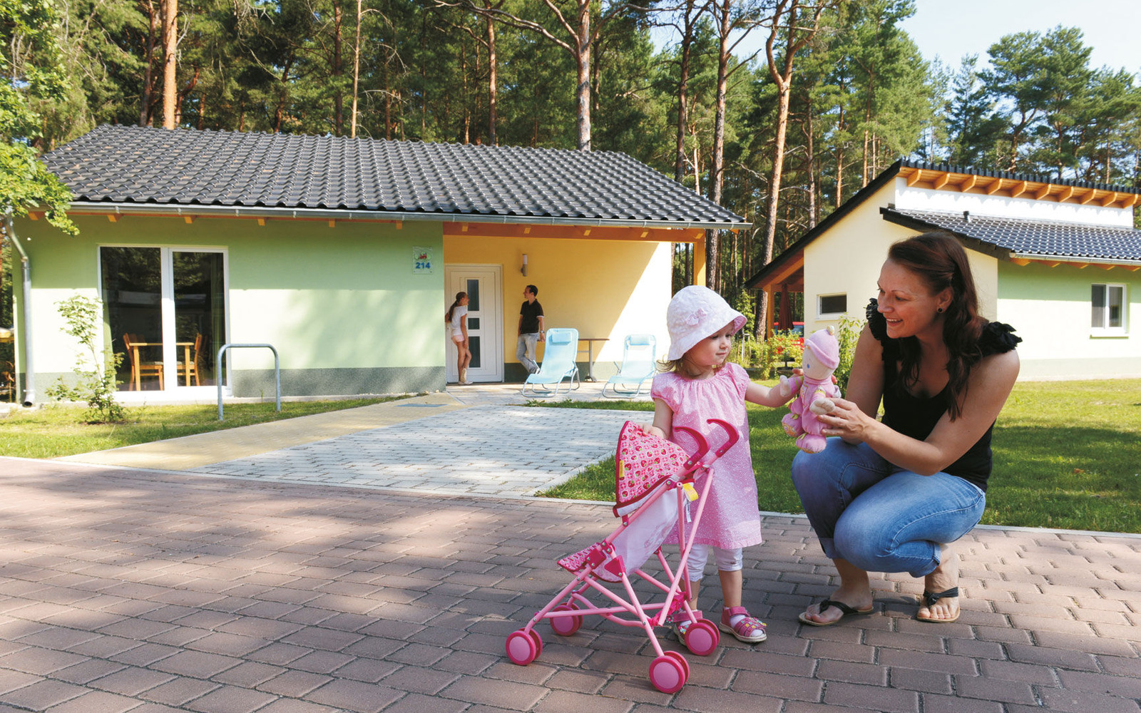 Außenansicht Ferienhaus Family, Foto: Steffen Rasche , Lizenz: Zweckverband Lausitzer Seenland Brandenburg