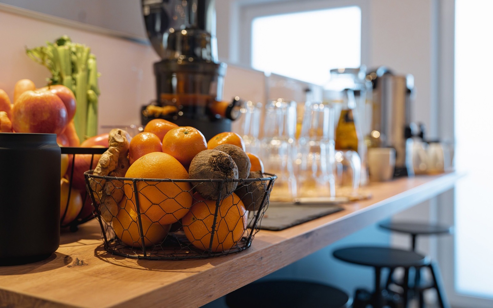 Saftbar, Foto: Nick Jantschke, Lizenz: Hofquartier Hoyerswerda