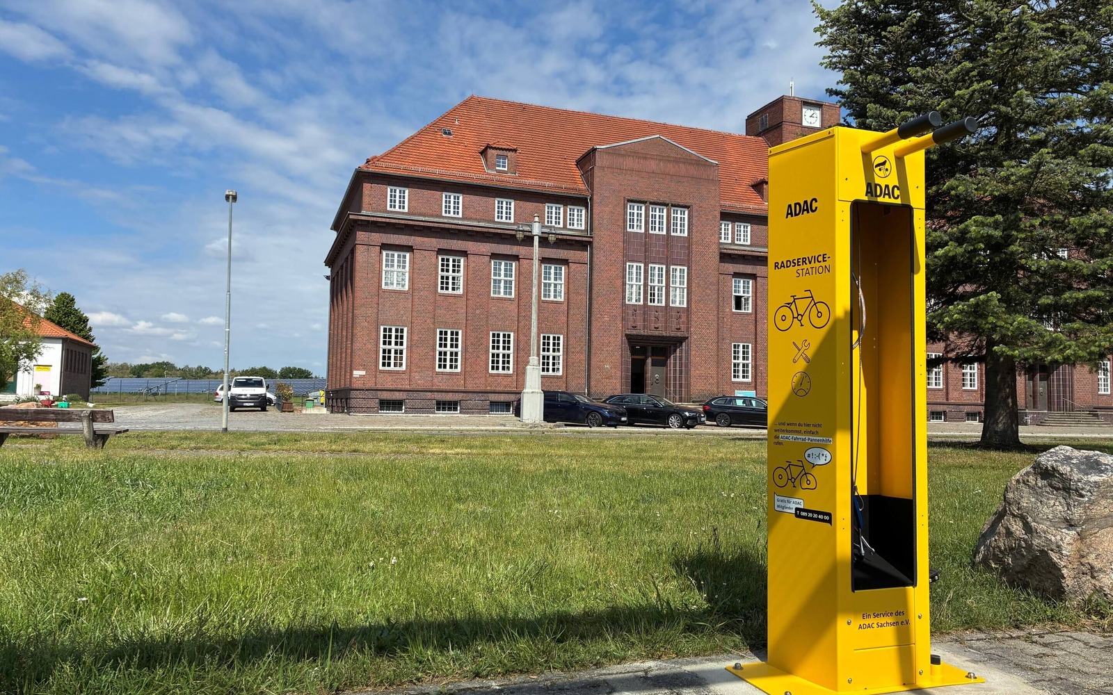 ADAC Radservicestation 580 in Laubusch, Foto: ADAC Sachsen e.V., Lizenz: ADAC Sachsen e.V.