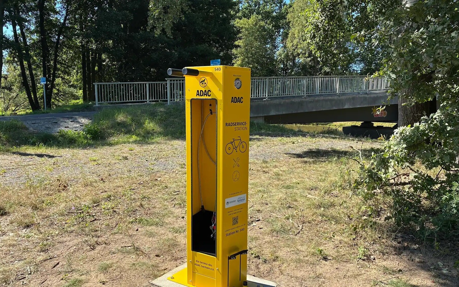 ADAC Radservicestation 540 Spreewitz, Foto: ADAC Sachsen e.V., Lizenz: ADAC Sachsen e.V.