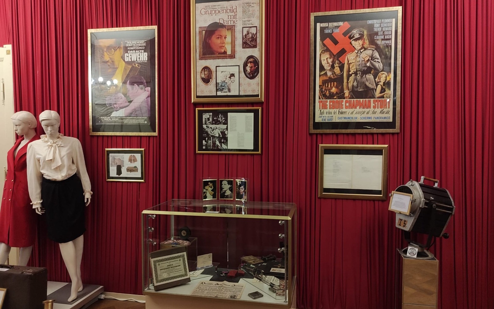Ausstellung im Kulturschloss Lausitz Filmmuseum, Foto: Ariane Rykov, Lizenz: Filmmuseum Lausitz e.V.