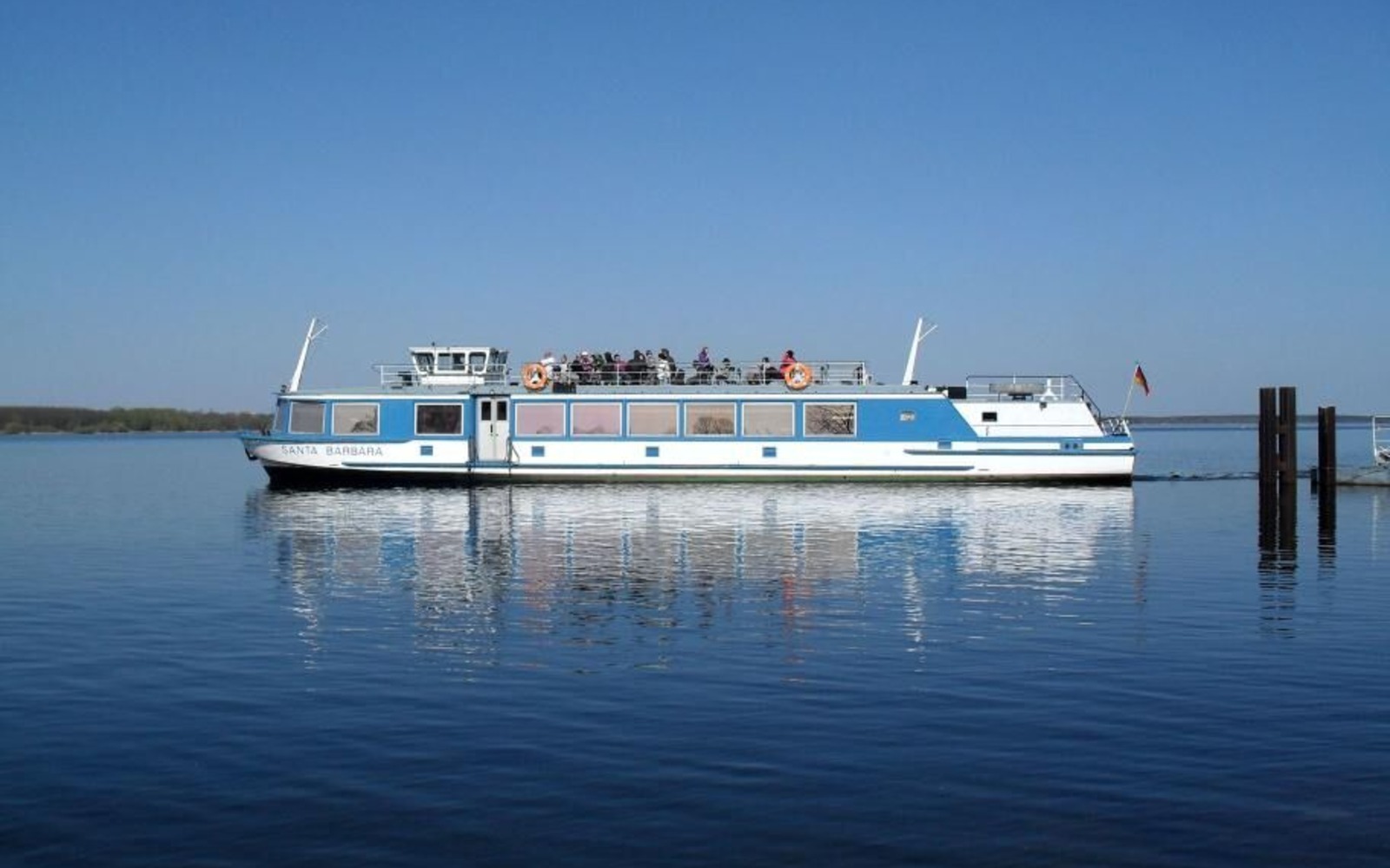 Osobní loď Santa Barbara, Foto: Reederei M. Löwa GmbH, Lizenz: Reederei M. Löwa GmbH