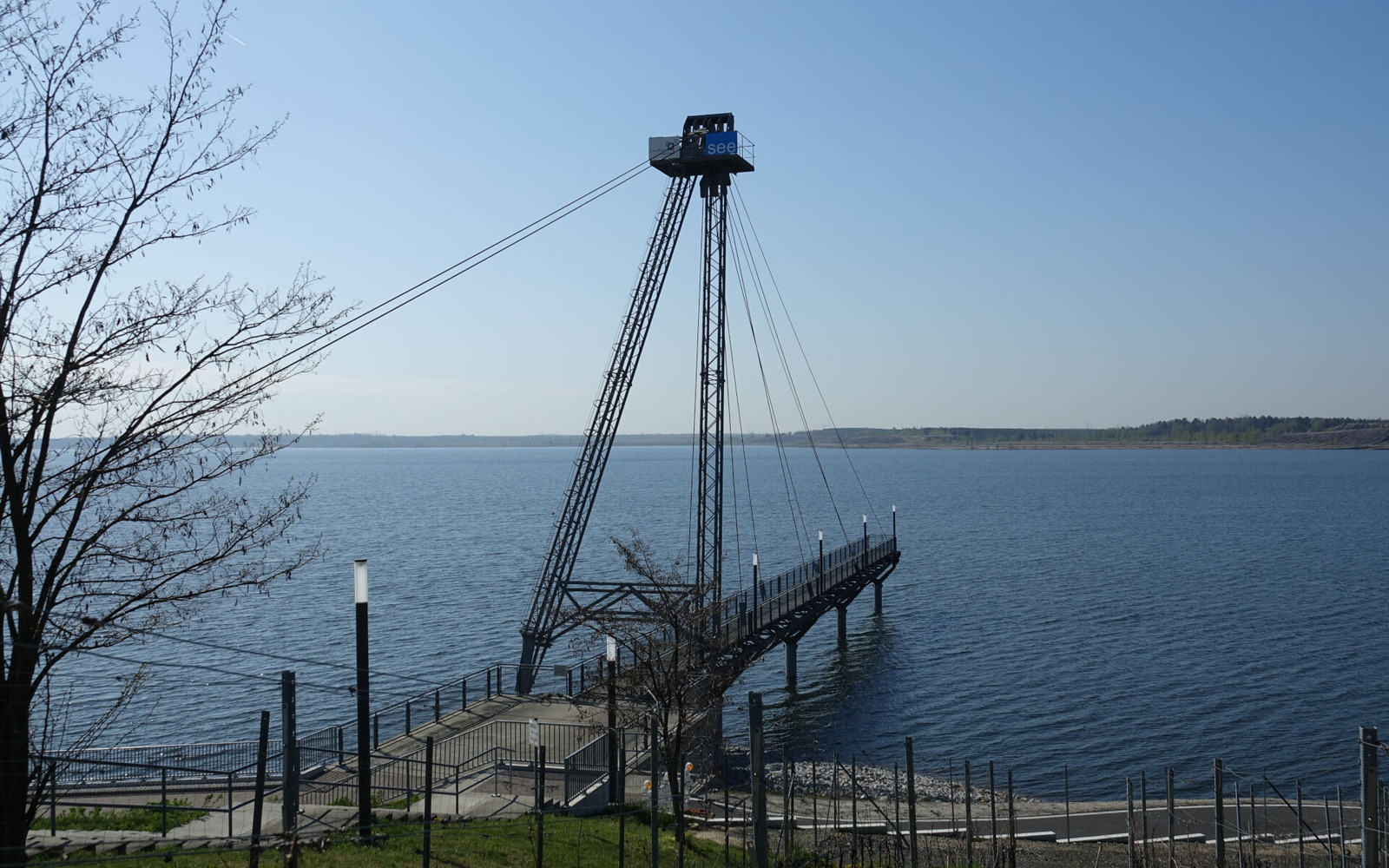 Molo na jezeře Großräschener See, foto: Tourismusverband Lausitzer Seenland e.V.