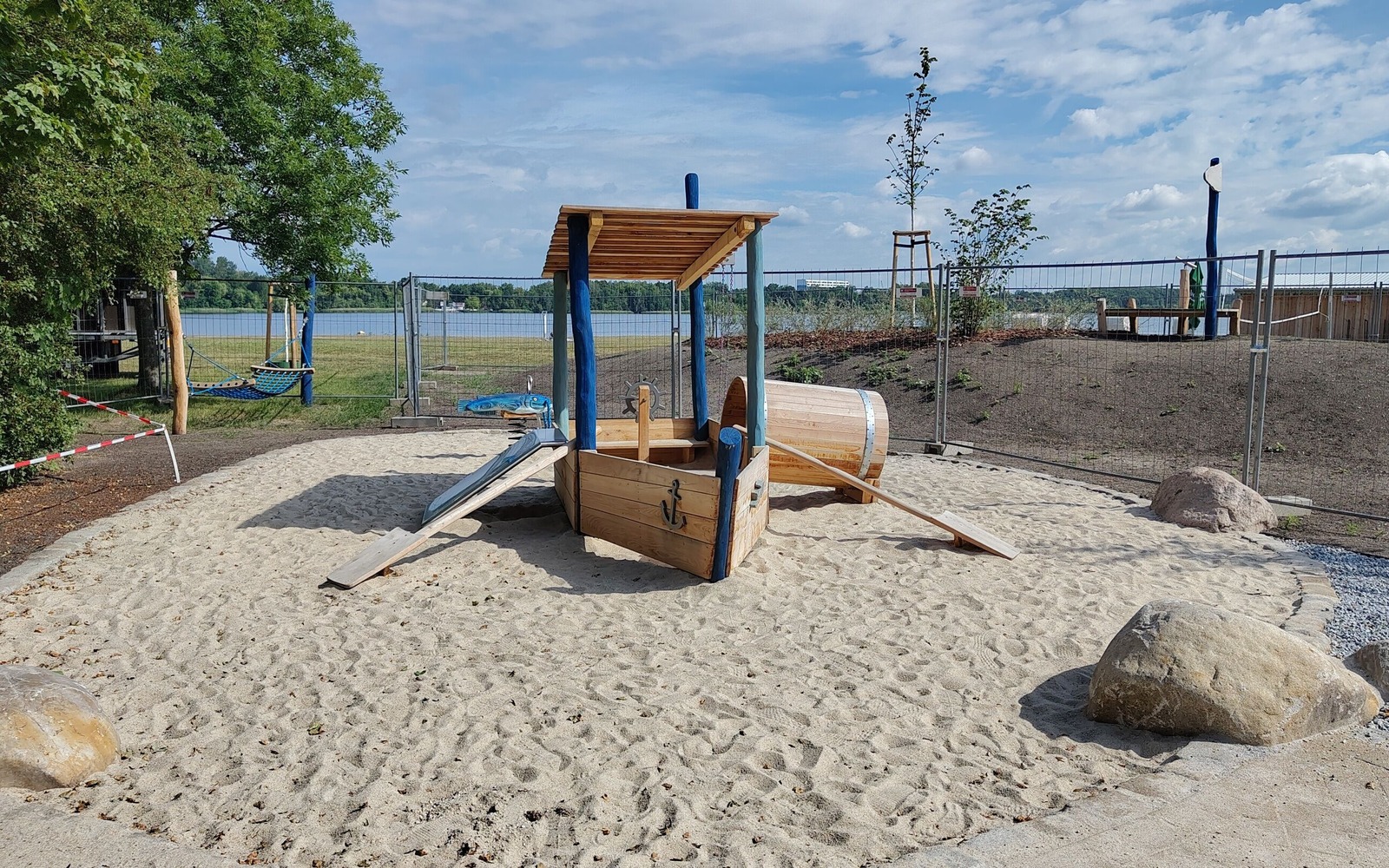 Spielplatz Seestrand Niemtsch, Foto: Dana Kersten, Lizenz: Dana Kersten