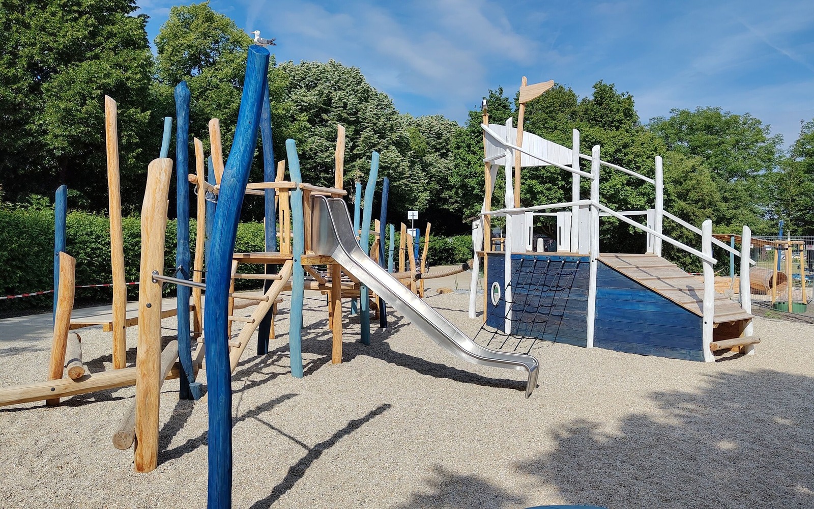 Spielplatz Seestrand Niemtsch, Foto: Dana Kersten, Lizenz: Dana Kersten