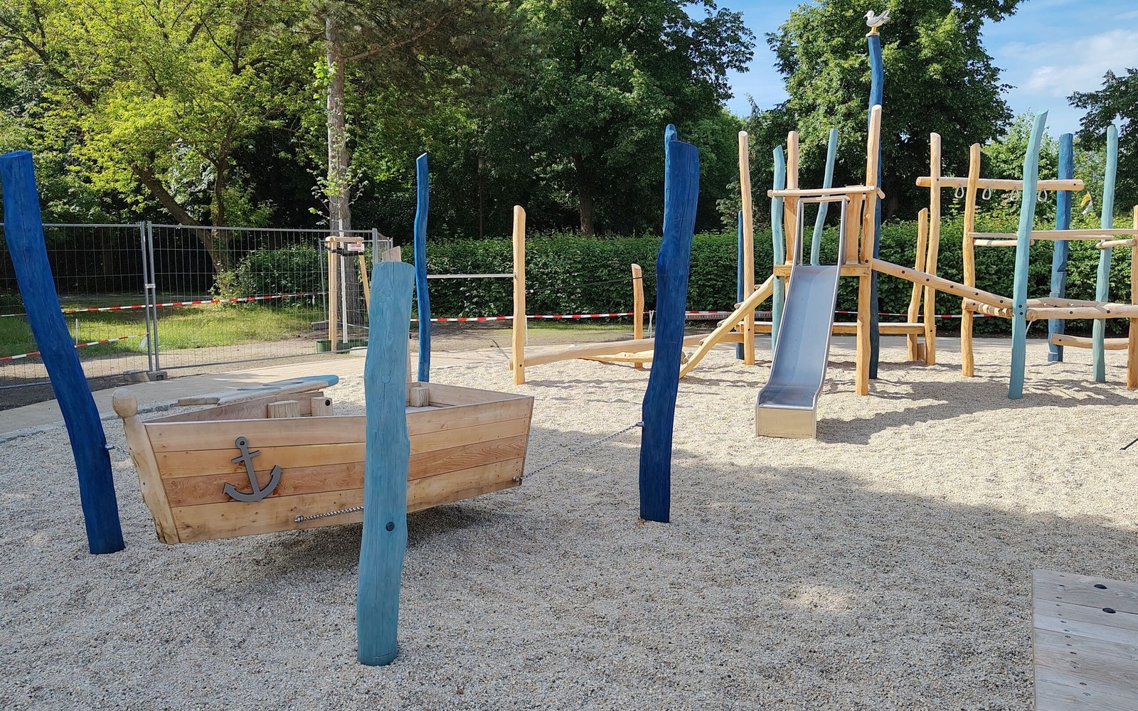 Spielplatz Seestrand Niemtsch, Foto: Dana Kersten, Lizenz: Dana Kersten