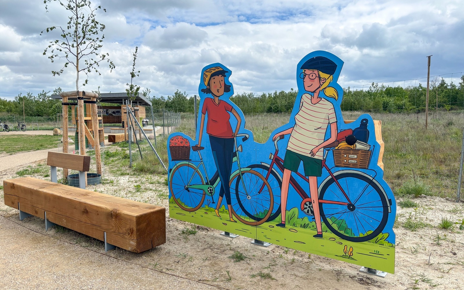 Informační centrum o přírodě u jezera Sedlitzer See, Foto: Julia Kussatz, Lizenz: Zweckverband Lausitzer Seenland Brandenburg