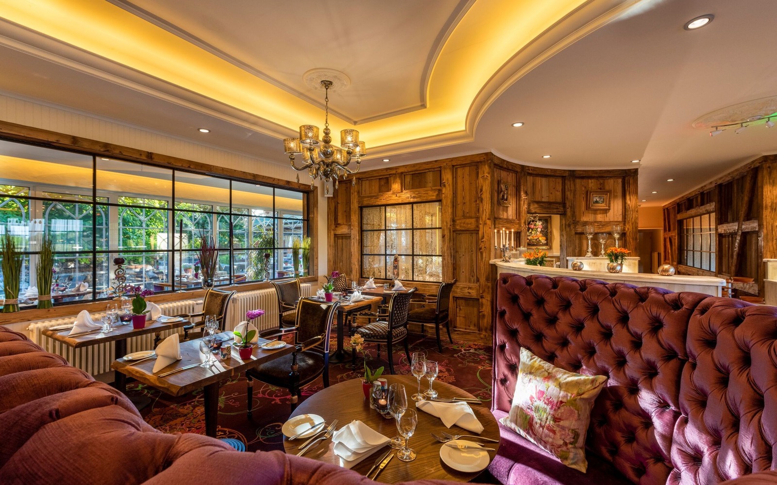 Restaurant Schlossteichstuben, Foto: visionphotos, Lizenz: Wellnesshotel Seeschlößchen